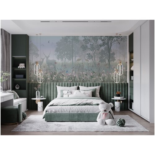 Фотообои флизелиновые встык/ Обои виниловые на флизелиновой основе на стену 