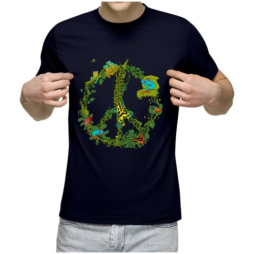 фото Футболка us basic, размер s, синий