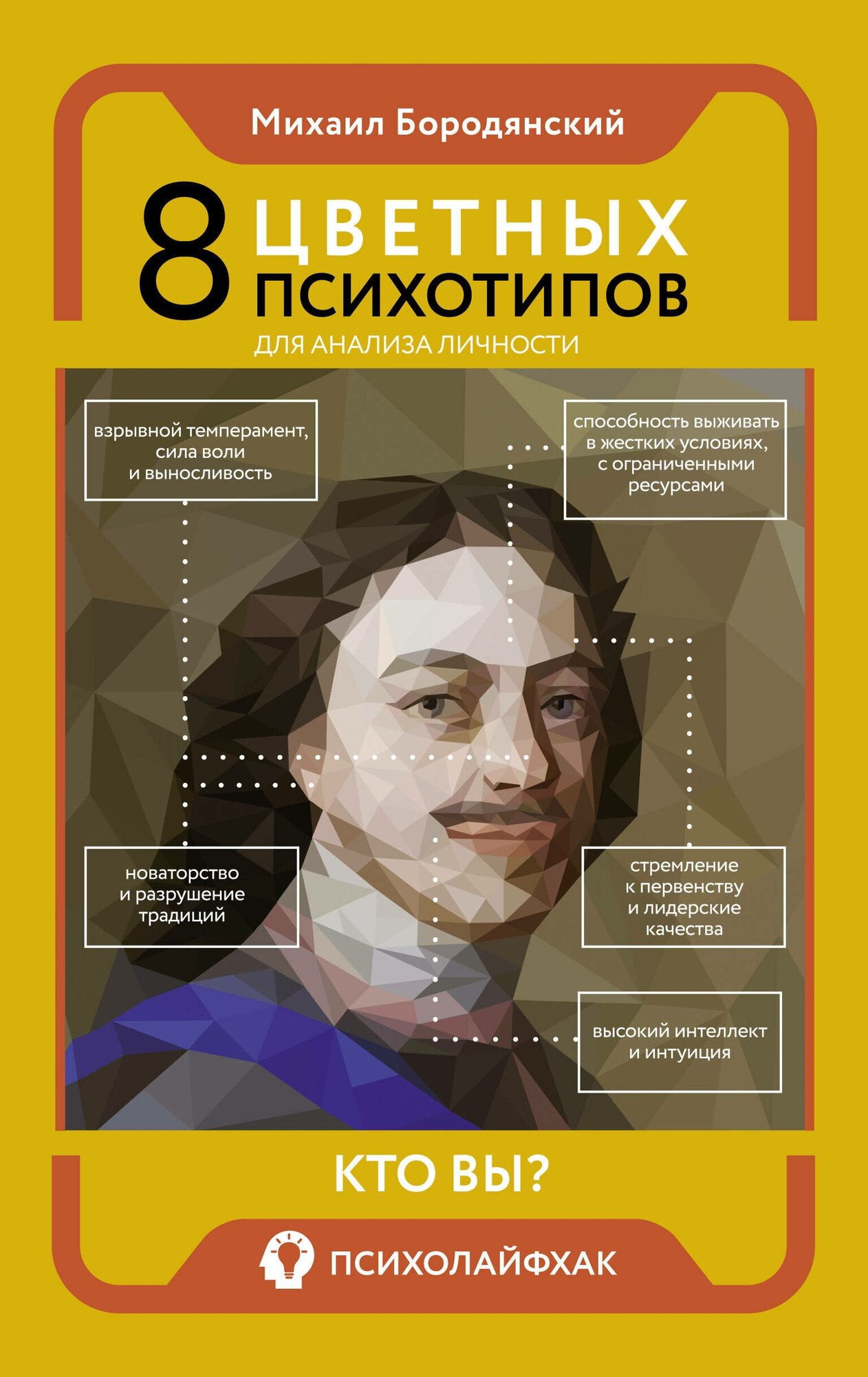 8 цветных психотипов для анализа личности Бородянский М.