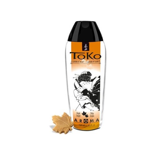53574 Shunga Toko Aroma Maple Delight, 165 мл. Лубрикант с нежным вкусом, Кленовое наслаждение