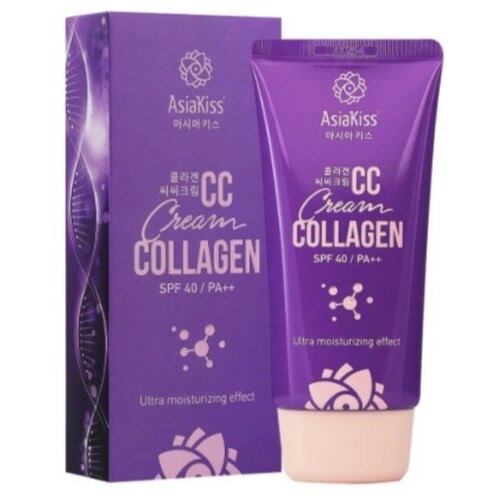 AsiaKiss Крем CC с коллагеном – Collagen CC cream, 60 мл