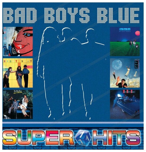 Виниловая пластинка Bad Boys Blue - Super Hits Vol.1 (синий винил)