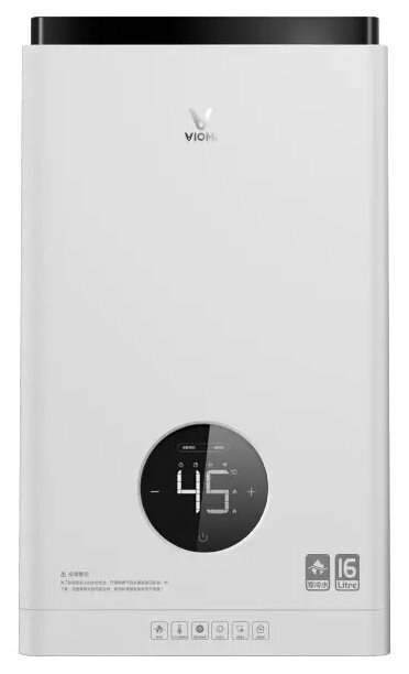 Умный газовый водонагреватель Xiaomi Viomi Internet Gas Water Heater White 16L (JSQ30-VGW166) - фотография № 1