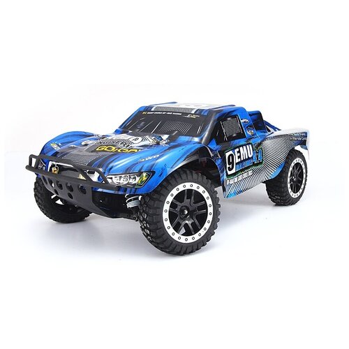 Радиоуправляемый шорт-корс трак Remo Hobby Truck 9emu 4WD RTR 1:10 RH1021 радиоуправляемая модель remo hobby шорт корс 9emu 4wd 1к8 красный rh1021 red