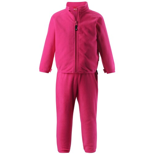 Комплект одежды Reima, олимпийка и брюки, повседневный стиль, размер 98, розовый