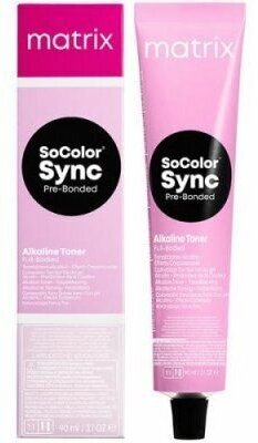 7NA Matrix socolor sync pre bonded, Краситель безаммиачный, Блондин нат. пепел 90мл