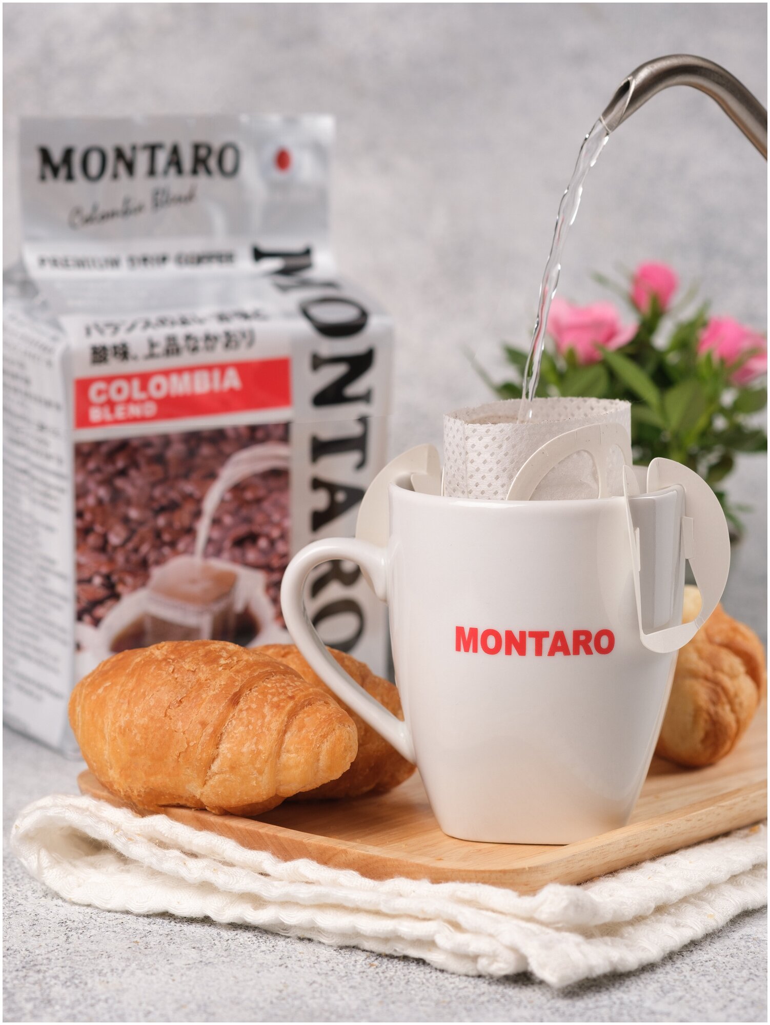 Молотый кофе MONTARO Colombia Blend, в дрип-пакетах, 8 уп., 56 г - фотография № 3