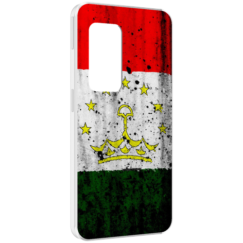 Чехол MyPads герб флаг таджикистан для UleFone Power Armor X11 Pro задняя-панель-накладка-бампер