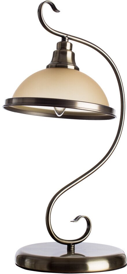 Лампа декоративная Arte Lamp Safari A6905LT-1AB, E27, 60 Вт, белый