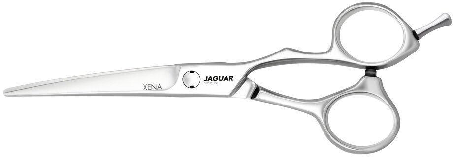 Парикмахерские ножницы JAGUAR Silver Line XENA прямые эргономичные 6.0", серебристые 71060