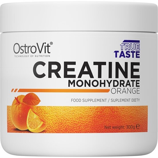 Креатин Моногидрат Островит, Creatine Monohydrate Ostrovit, 300 г., Апельсин