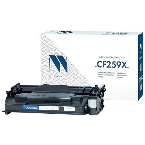 Картридж NVP совместимый NV-CF259X (без чипа) ( без гарантии) для HP Laser Jet Pro M304/M404/M428 (10000k) nv print картридж nvp nv cf259x без чипа без гарантии для hp lj pro m304 m404 m428 10000k