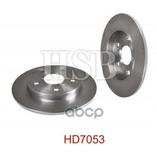 Диск Тормозной Задний Toyota Auris 13-18 07- Corolla Sw 13-18 07- HSB арт HD7053 2933₽