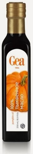 Изображение товара Масло Gea тыквенное нерафинированное 250мл.