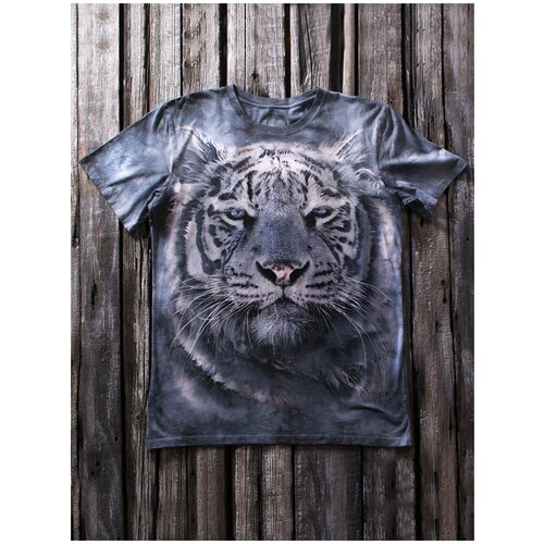 фото Футболка мужская 3d кasar тигр l в стиле the mountain krasar