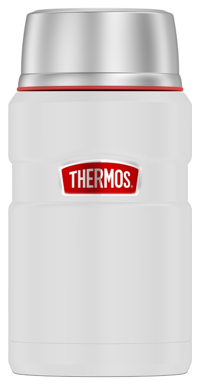 Термос для еды и напитков THERMOS ORIGINAL 0,47 л. SK3020 RSMW цвет снежный, сталь 18/8 - фотография № 1