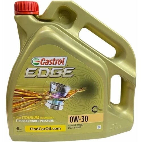 Моторное масло Castrol EDGE Titanium 0w30, C3, 4 л 1533EB