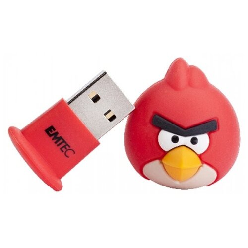 Флешка Angry Bird Red, 4Gb