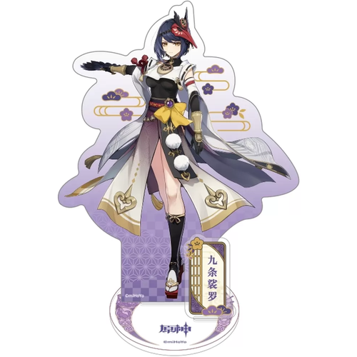 MiHoYo Inazuma Character Standee Kujou Sara фигурка mihoyo genshin impact inazuma character standee yae miko 15 5 см