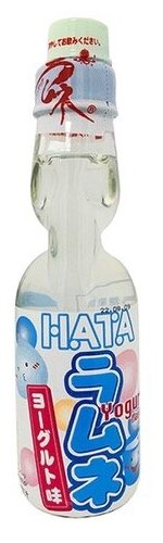 Напиток газированный Hata Kosen Ramune Йогурт 200 мл - фотография № 2