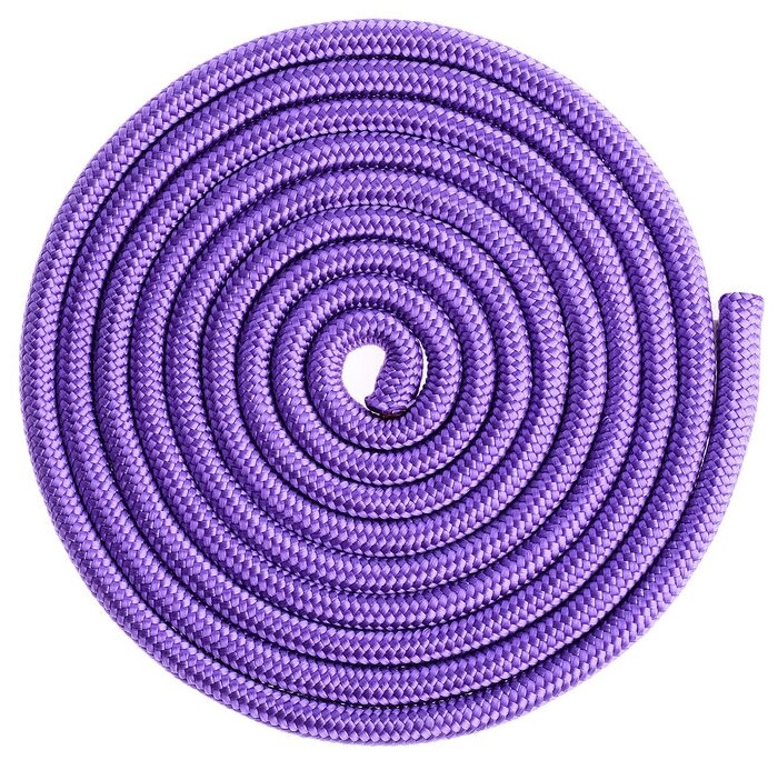 Скакалка гимнастическая, 3 м, цвет фиолетовый