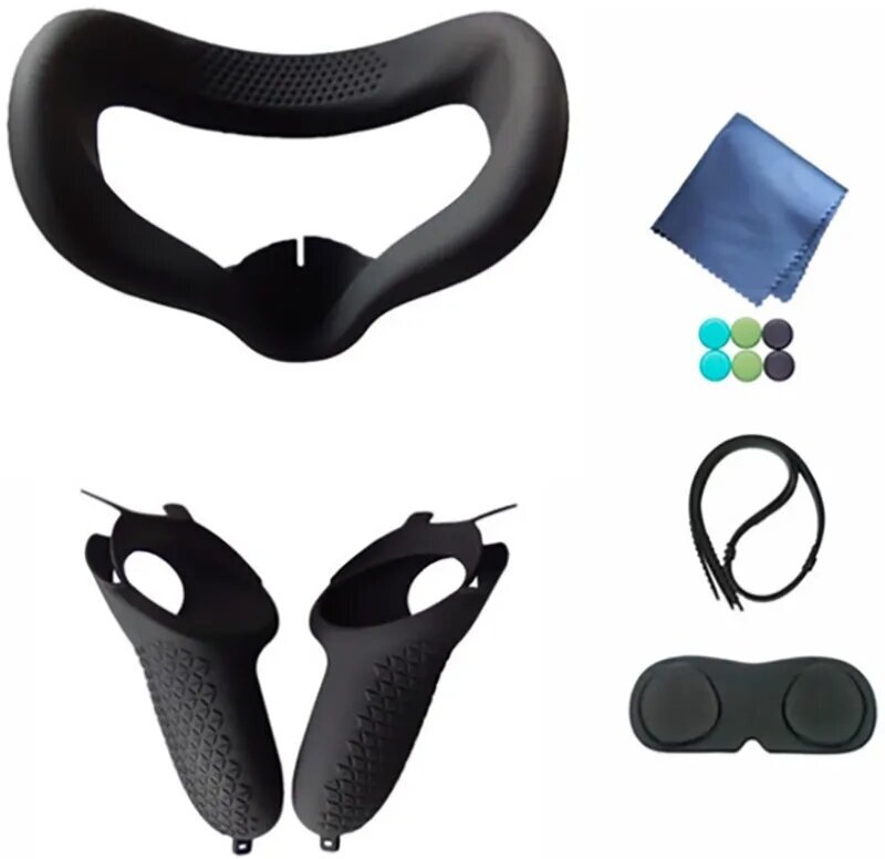 Набор аксессуаров для Oculus Quest 2 VR (чёрный)