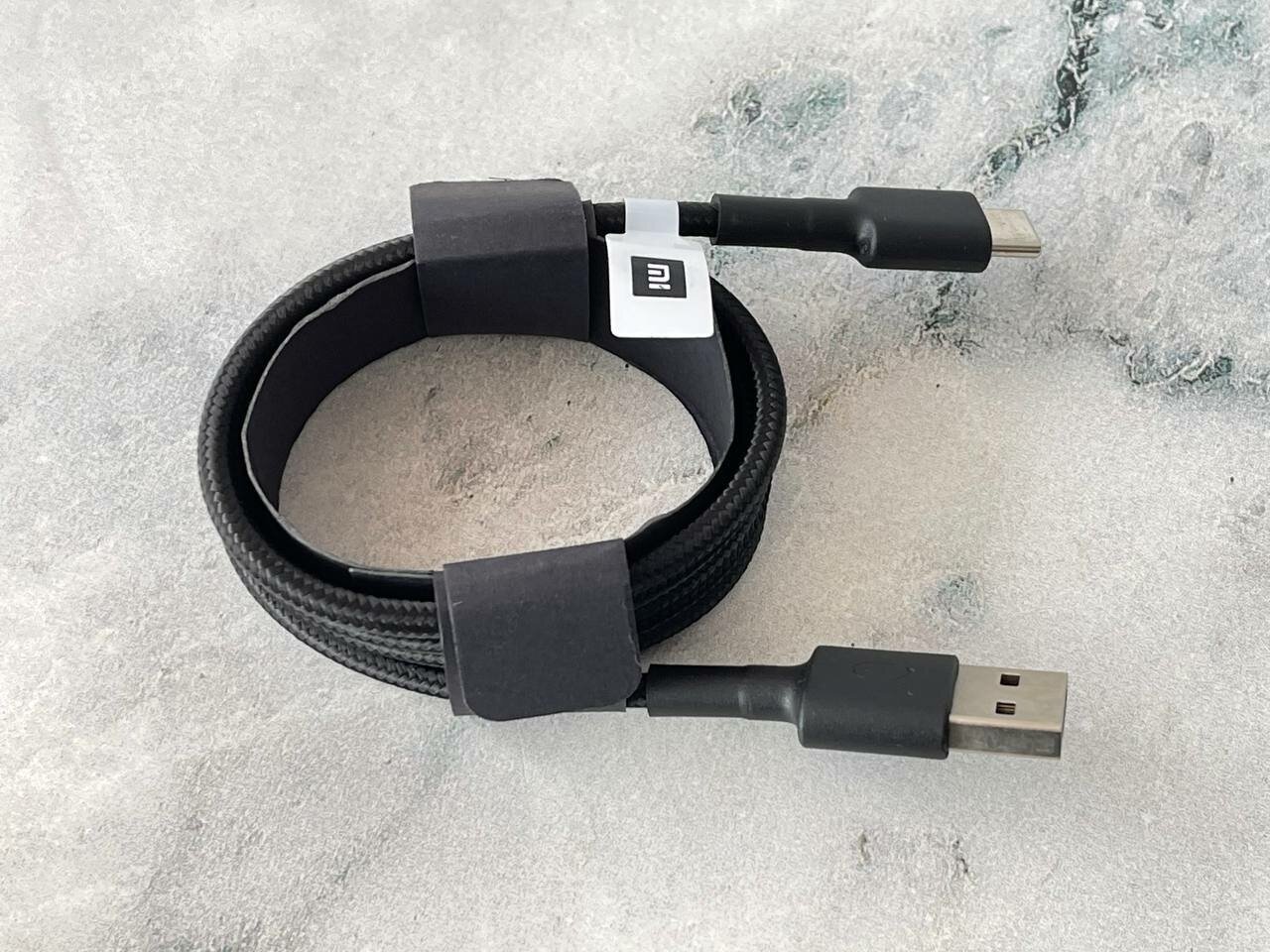 Кабель Xiaomi Mi Braided USB Type-C Cable SJX10ZM 100см чёрный SJV4109GL