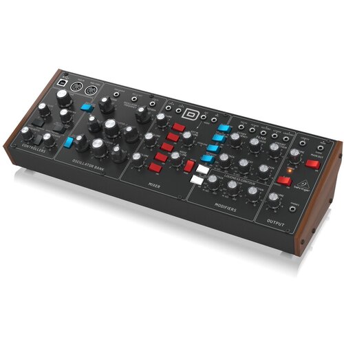 behringer td 3 bk басовый аналоговый монофонический синтезатор BEHRINGER MODEL D - аналоговый монофонический синтезатор