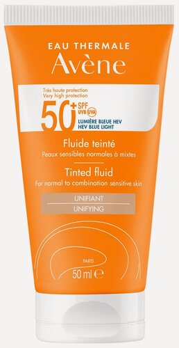 Изображение товара Avene Suncare Солнцезащитный тонирующий флюид SPF 50+/ 50 мл