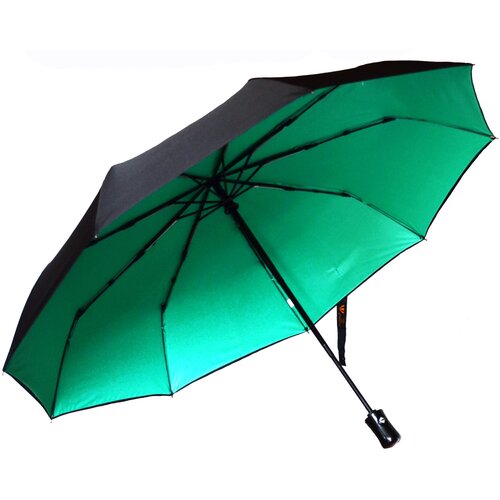 Зонт Royal Umbrella, зеленый, черный зонт 23 полный автомат тигр ksm 2300156