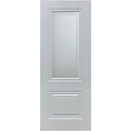 Дверное полотно Алина  800*2000 Эмаль , цвет cерый, стекло фотопечать, белое