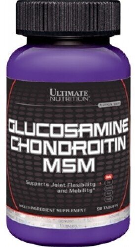 Ultimate Nutrition Glucosamine Chondroitin MSM 90 таб