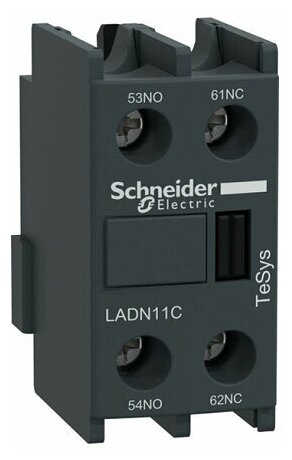 Контакт дополнительный для контакторов LC1D 1НО+1НЗ LADN11 Schneider Electric