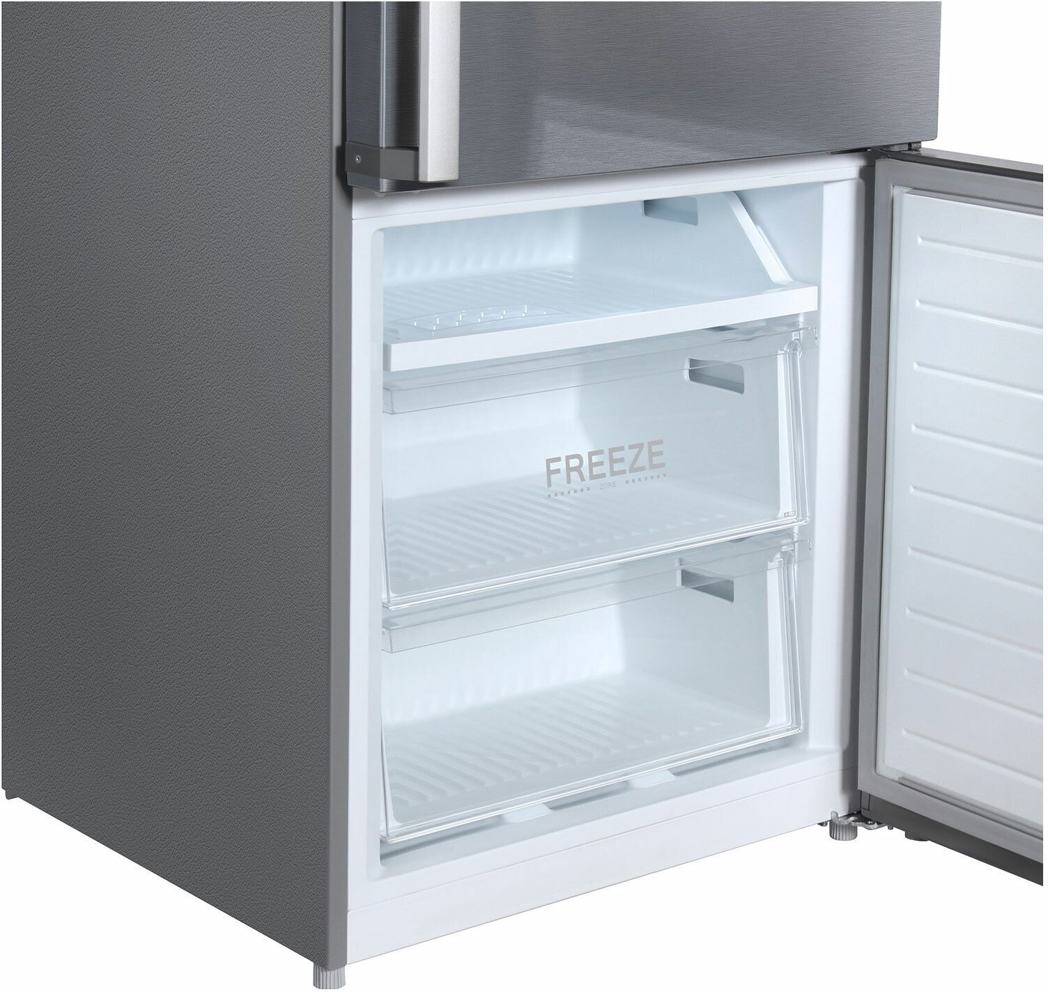 Холодильник HYUNDAI , двухкамерный, черная сталь - фото №10
