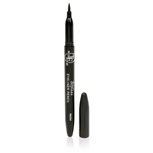 TF Cosmetics Жидкая подводка-фломастер Stylist Eyeliner Pencil, оттенок черный подводка фломастер для глаз tf cosmetics stylist eyeliner pencil 2 мл