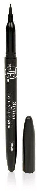 TF Cosmetics Жидкая подводка-фломастер Stylist Eyeliner Pencil, оттенок черный