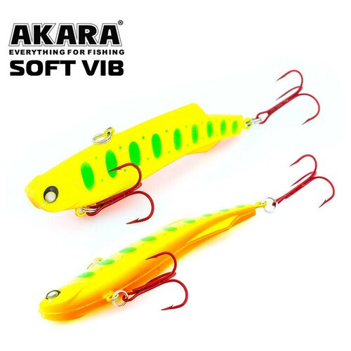 Воблер Akara раттлин Soft Vib 45мм 5гр. A144 воблер akara раттлин soft vib 45мм 5гр a 74