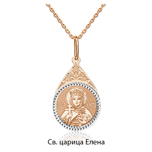 PLATINA jewelry Подвеска из красного золота без камней 03-1651-00-000-1110