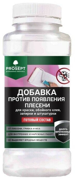 PROSEPT Антисептик добавка Prosept fungi stop, против появления плесени, 0,25 л