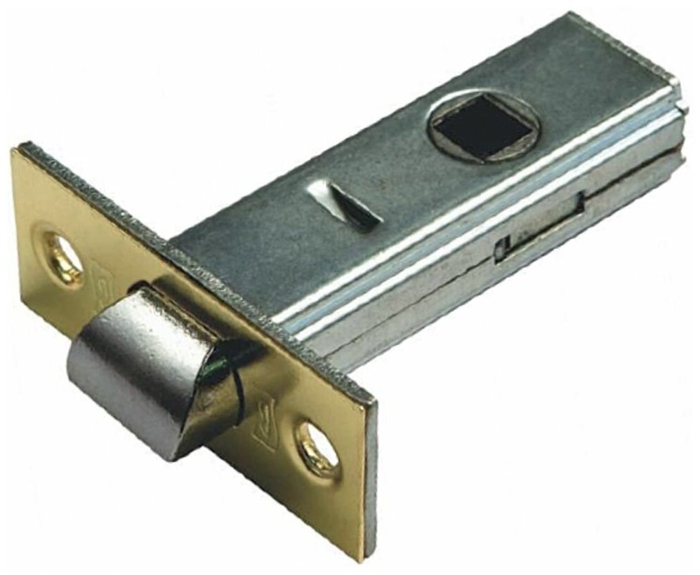 фото BUSSARE Защёлка дверная межкомнатная L6-45 S.GOLD 940000000221