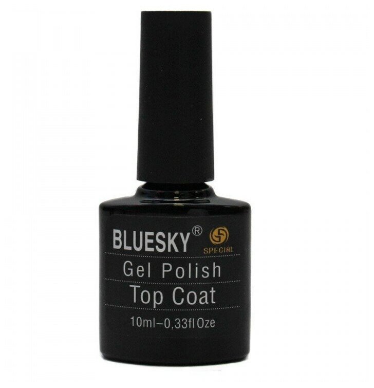 Bluesky, top coat - завершающее покрытие, 10 мл