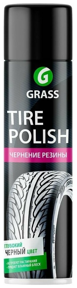 Grass Полироль Чернитель шин Tire Polish аэрозоль 650 мл