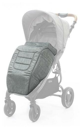 Valco Baby Накидка на ножки Boot Cover для Snap и Snap 4 Trend (Grey Marle)