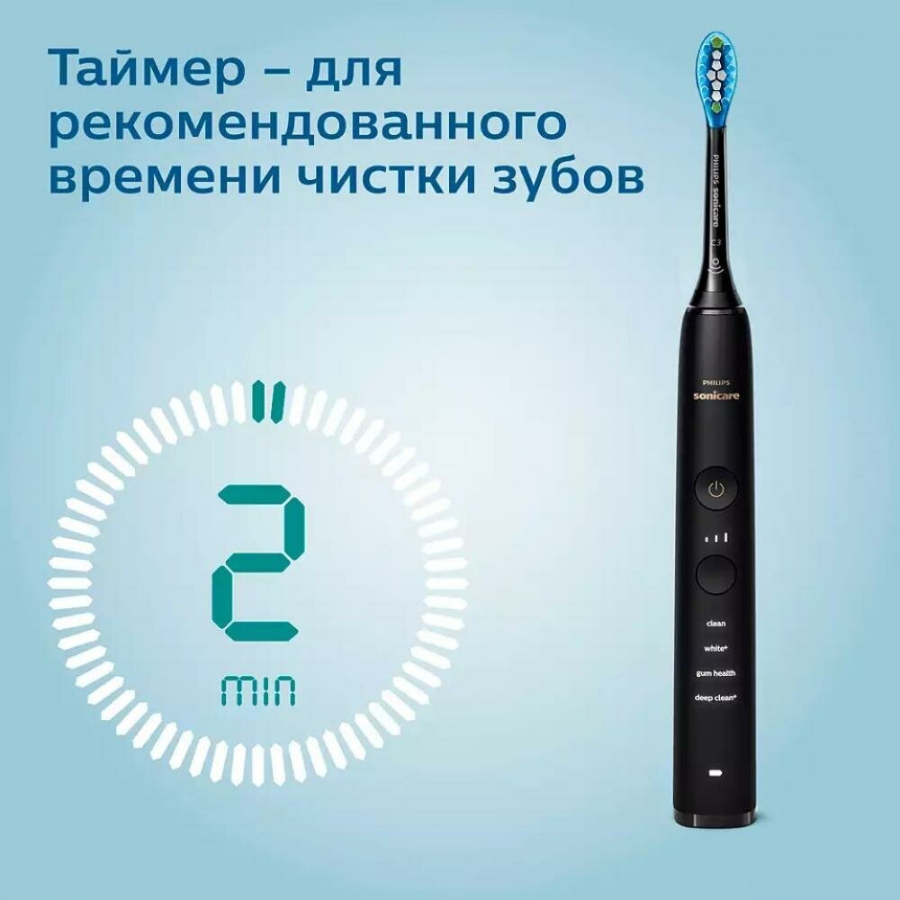 Электрическая зубная щетка Philips HX9911/09 Diamond Clean HX9911/09 - фотография № 10