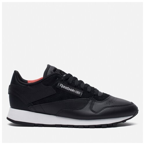 фото Мужские кроссовки reebok classic leather make it yours чёрный, размер 42.5 eu