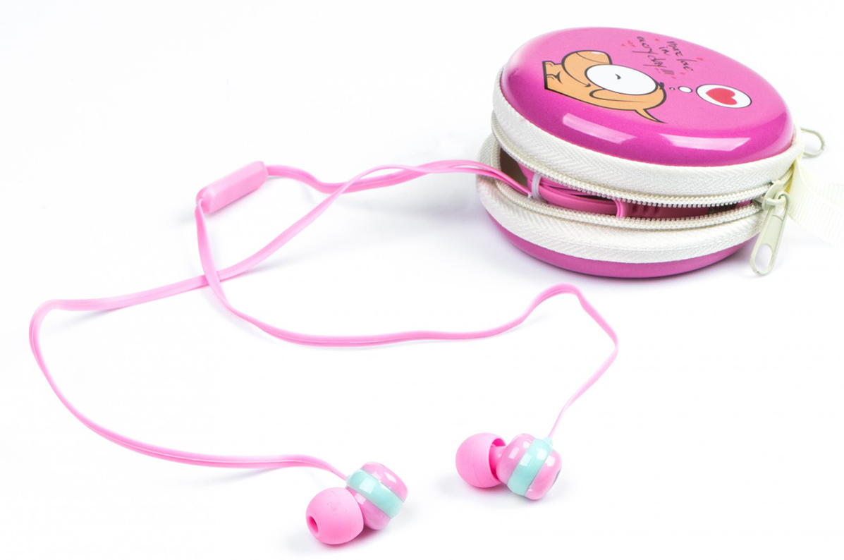 Наушники внутриканальные HARPER (KIDS) HK-39 PINK 1296447