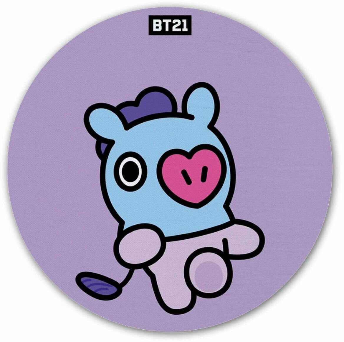 Коврик для мышки круглый BT21 - MANG