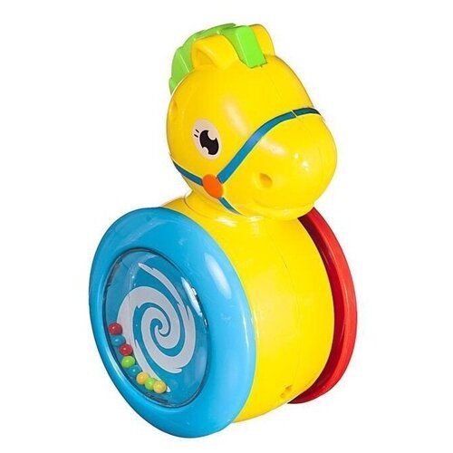 Игрушка неваляшка Junfa для малышей Неваляшка-лошадка 009-2 677₽