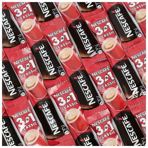 Кофе растворимый Nescafe 3 в 1 Classic, 60 шт, 14,5 г