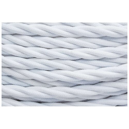 Провод ретро 3х1.5 матов. бел. (уп.50м) Bironi BIRONI B1-434-71-50 (1 упак)